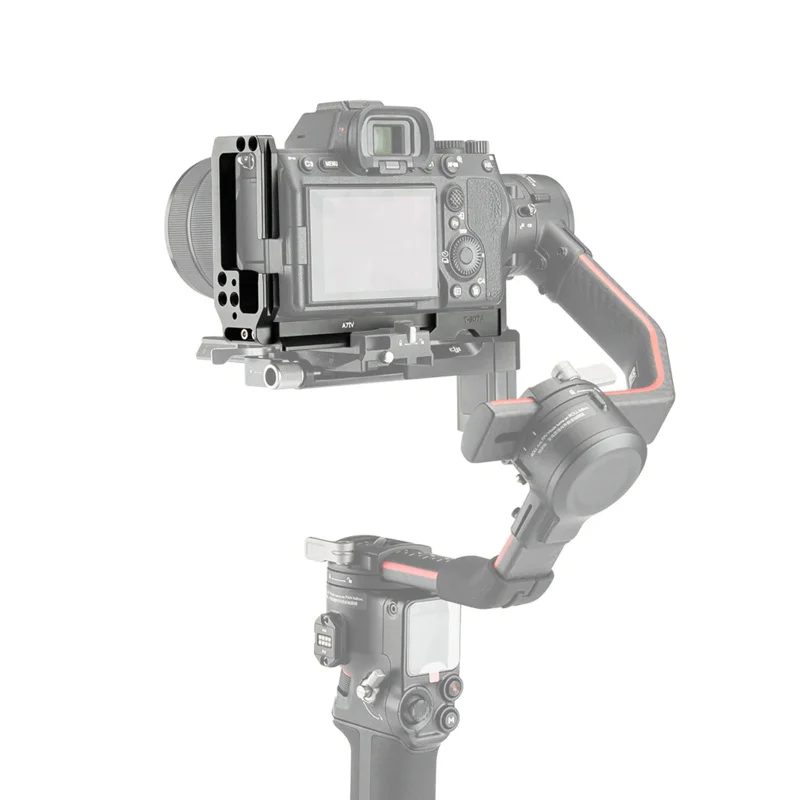 Nitze T-S07A L-образный кронштейн Arca Plate Горизонтальная и вертикальная съемная пластина для камеры A7 IV