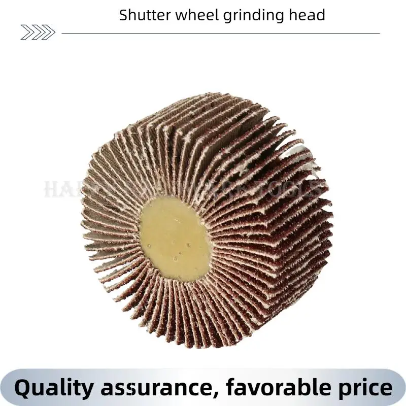 1 قطعة الصنفرة طحن عجلة برفارف أقراص الرملي القرص مجموعة مصراع إطارات لامعة لأداة دريمل الطاقة الدوارة