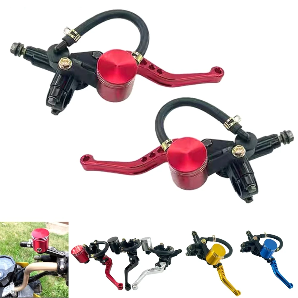 

Universal 22mm Motorcycle Brake Clutch Pump lever Adjustable Handle Hydraulic Master Cylinder For Yamaha Kawasaki Dirt Pit Bike