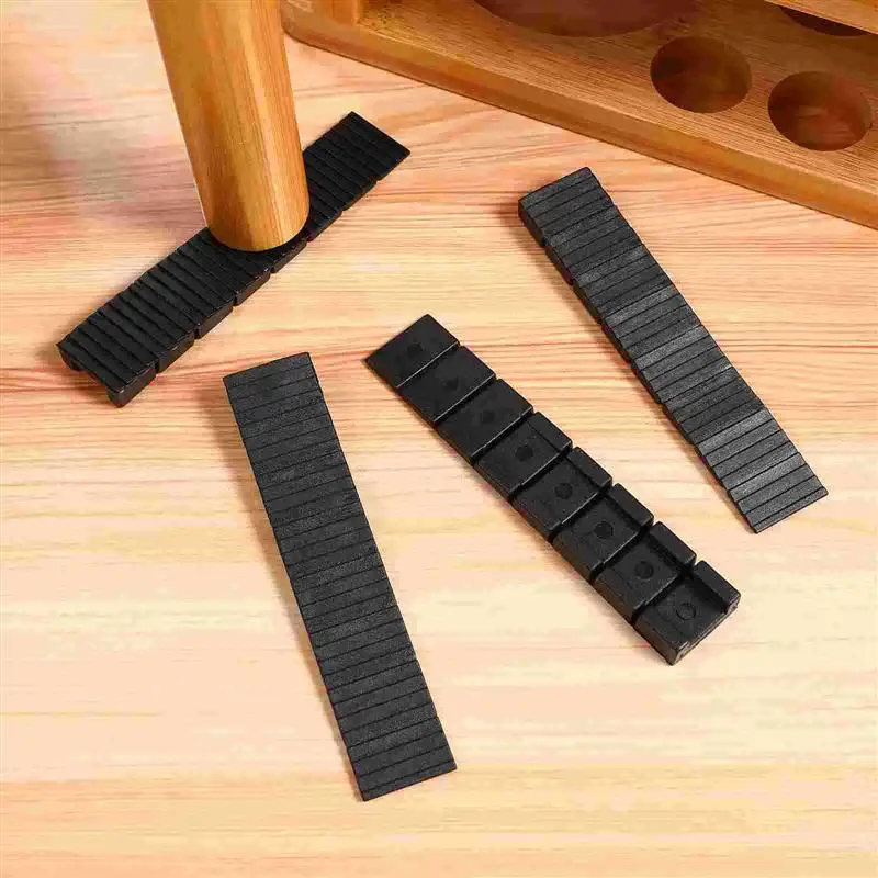 20Pcs Gasket Plastic Furniture Shims Leveler Levelers Abs Wedges Pads Gasket Table Chair Foot Pad For Leg Toilet Wedges Home