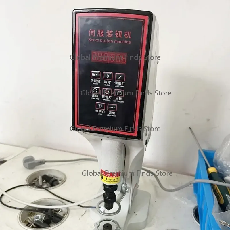 QK-818D New Special Offer Manual Industrial Snap Button Attaching Fastener Machine Eyelet Sewing Machine Home Use 550W