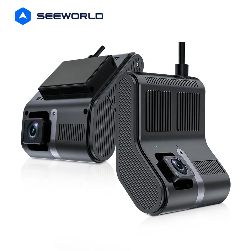 SEEWORLD V7 1080P Dashcam Live Streaming Ultra ampio con telecamera a doppio canale a camma e GPS
