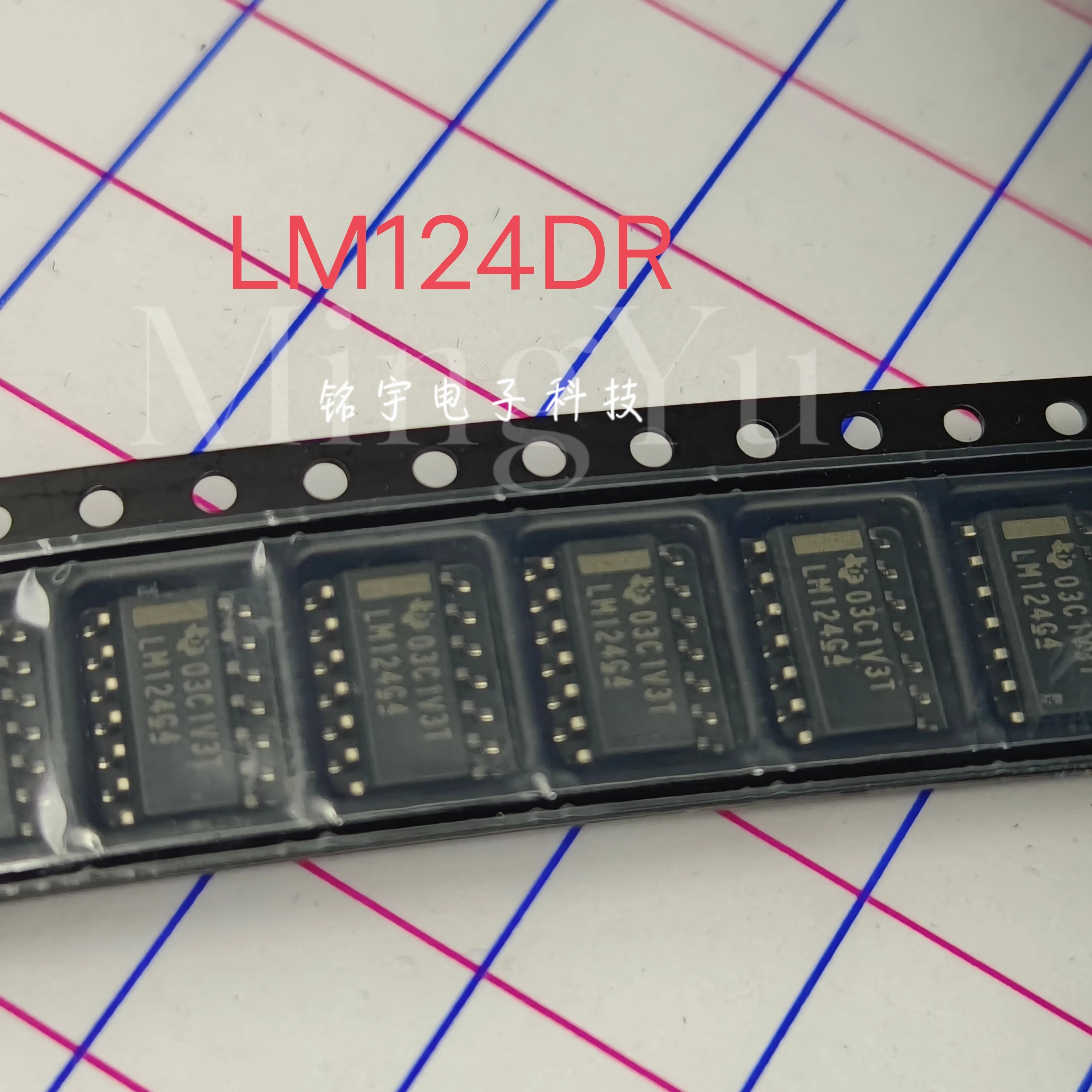 100% brand new LM124 LM124DR Original and authentic products encapsulation:SOIC14