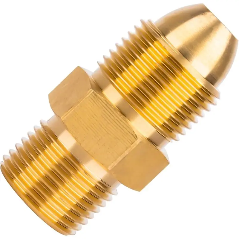 AT29-G5/8 Male To CGA580 Male Gas Cylinder Adapter Set- Argon, Nitrogen, CO? , Helium, Neon Compatible