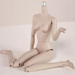 Doll Body Model Accessories Supermodel Body 1/6 Doll Adjustable Neck 26.5cm 22 Joint Body Suitable for Barbi