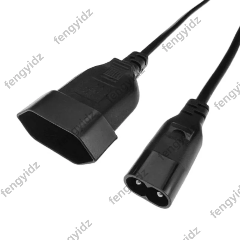 Iec320 c8 männlich zu europa schoko cee7/16 steckdose buchse strom verlängerung kabel für pdu ups *