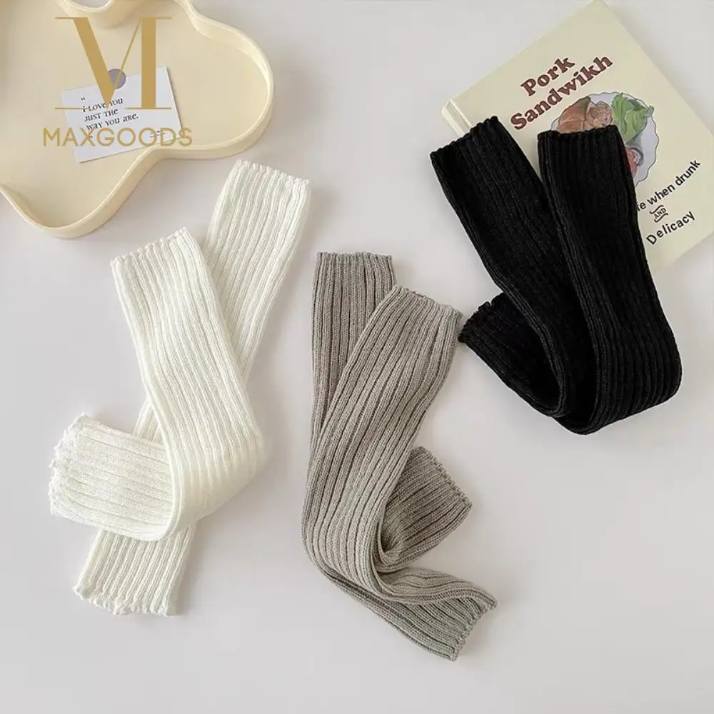 

Fashion Knitted Leg Warmers Crochet Cold Proof Long Socks Foot Warmer Sock Women