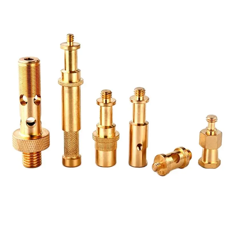 

Customized Precision CNC Turning Copper Stud Support Parts