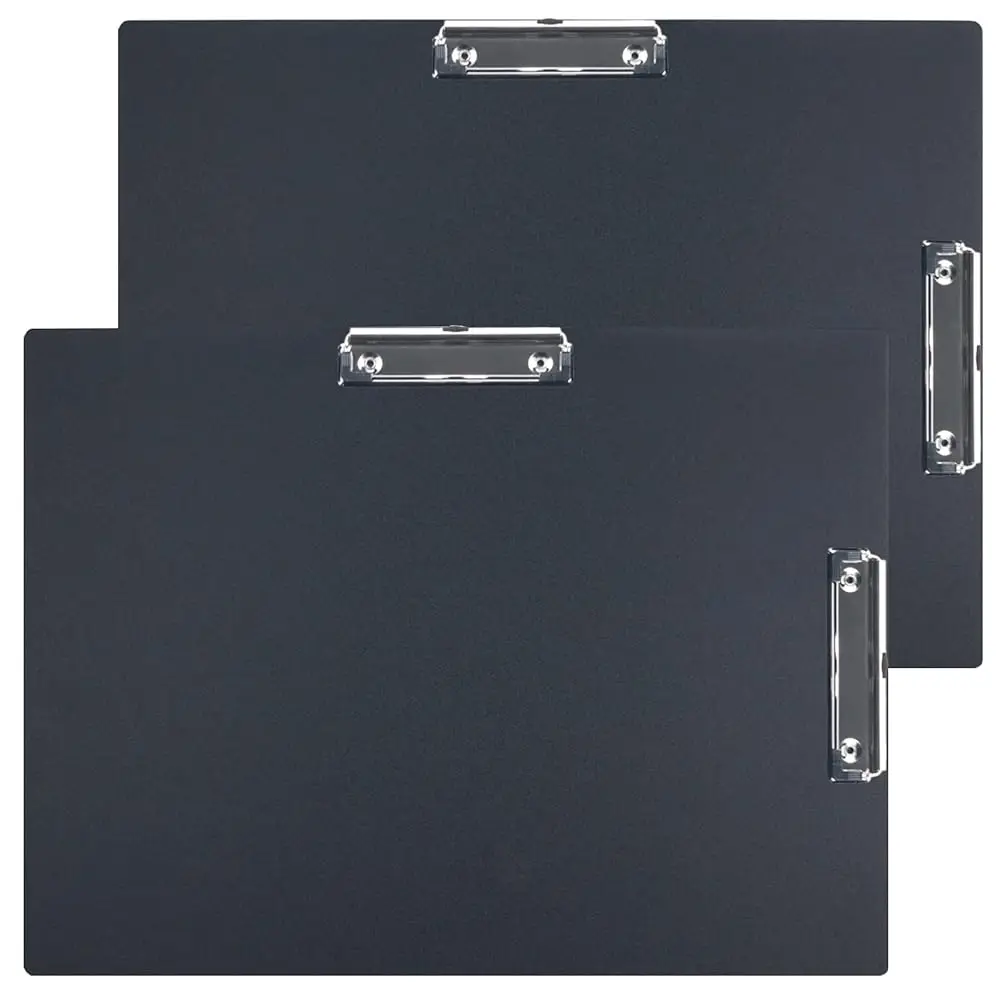 

11x17 clipboard Double Clip Extra Large Clipboard Low Profile Clip 11 x 17 Clipping Board Light Weight Not Fragile PP Plasti