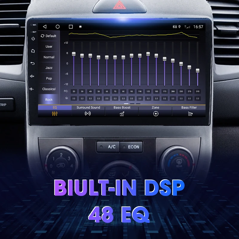 JMCQ-مشغل وسائط متعددة للسيارة ، راديو ، نظام تحديد المواقع والملاحة ، مشغل سيارة لاسلكي ، أندرويد 12 ، واي فاي 4G ، 8Core ، 2Din ، كيا Soul-AM- #3