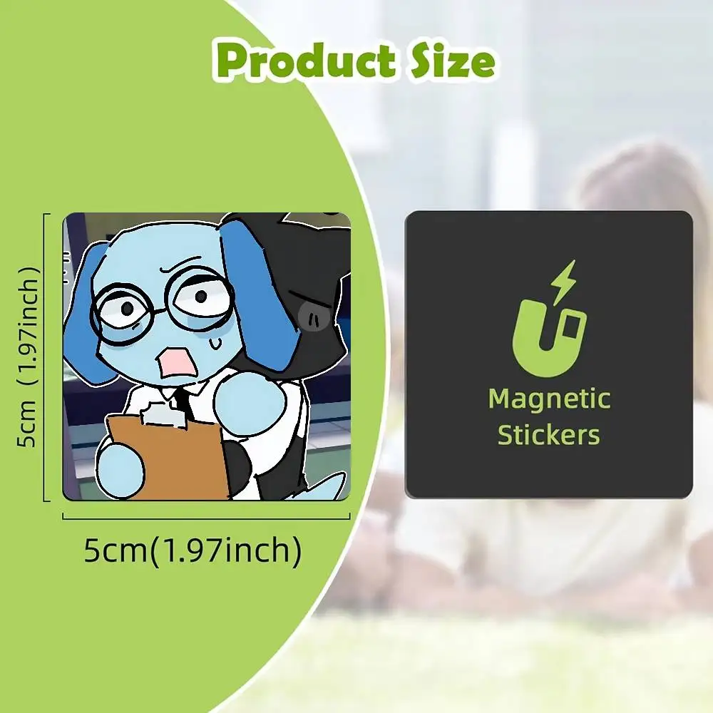 For Animal Anomaly Secretary Refrigerator Magnet Creative Kitchen Home Decoration Soft Magnetic Festival Gifts Multi Scene Use