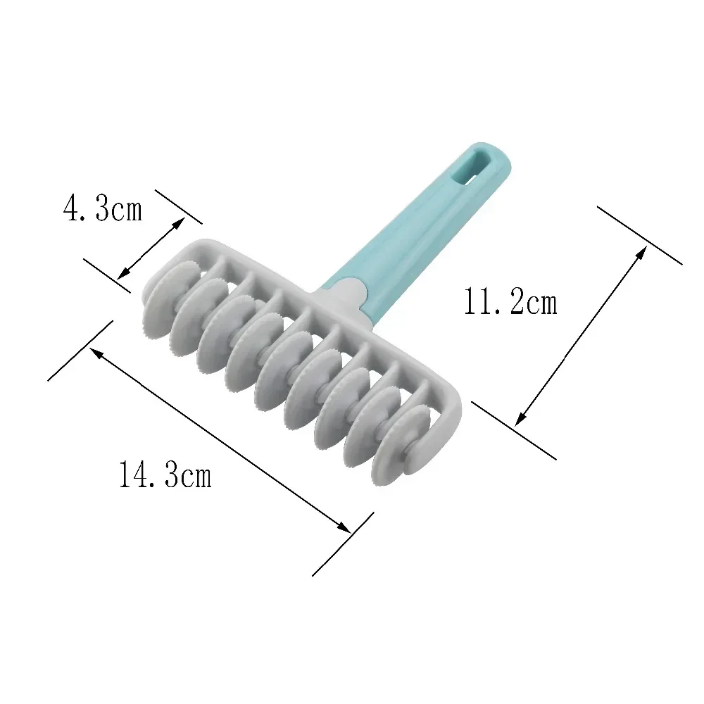 37-Piece Kitchen Baking Tools Set Fondant Ribbon Cutter 4-Different-Gear Embosser Cake Dough Cutter Pastry Tools for Home Baking