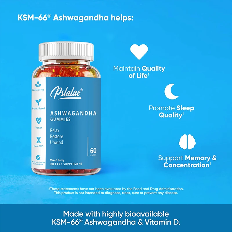 Ashwagandha - Relieve Stress and Mood, Help The Brain Improve Memory, and Improve Sleep Health