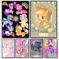 1PC My L-Little Pony Poster Poster Paper Print Home Living Room Bedroom Entrance Bar Cafe Art Painting Decoration