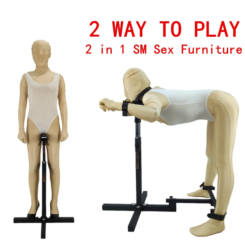 2 in 1 Multifunction SM Sexules Position Love Games BDSM Bondage Gear Restraint Erotic Sex Furniture Toys for Couples Women