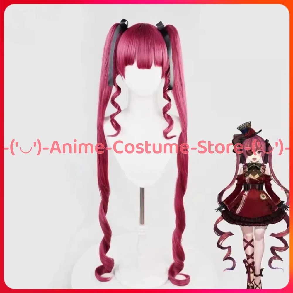 

Hololive VTuber Houshou Marine Cosplay Wig Gothic Lolita Anime Character Halloween Carnival Party Costume Wigs Synthetic Hair