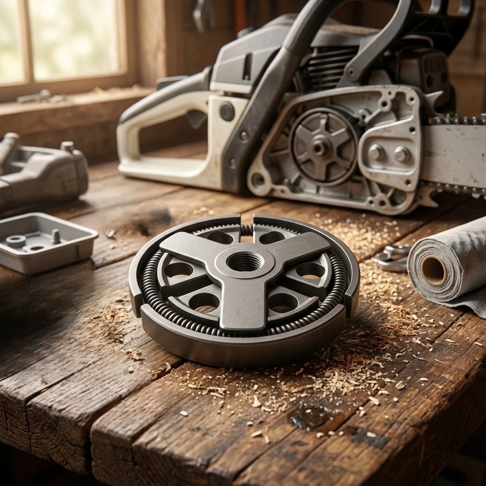 Robust Metal Clutch Unit For G621 62CC 6200 Chainsaws Smooth Operation Wear Resistant Direct=Fit Replacement Accessory