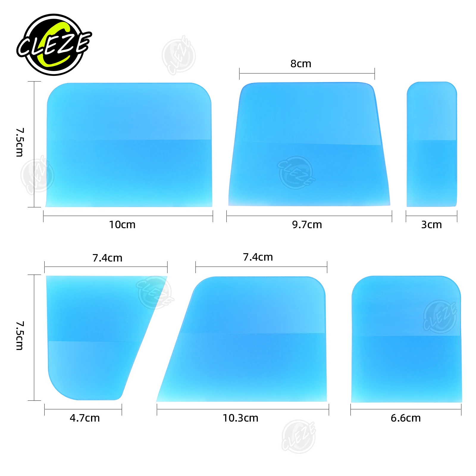 CLEZE PPF Squeegee Kit Soft Si - Ppf Installer Tool Kit Squeegee review and price