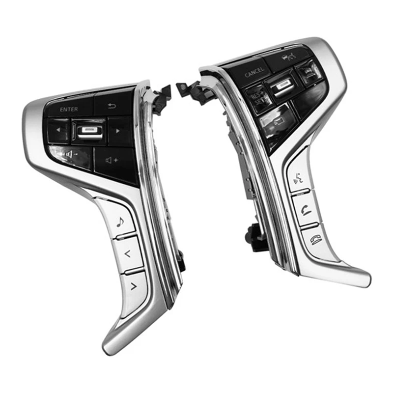 

Переключатель круиз-контроля для Mitsubishi PAJERO SPORT 2015-2022 Outlander Delica L200, рулевое колесо, мультимедийная Кнопка Аудио