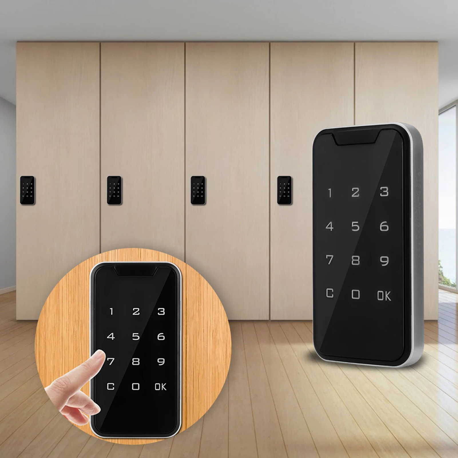 

Electronic Lock Smart Password Lock Smart Electronic Password Lock Sauna Fitness Cabinet Drawer Lock Passsword Lock