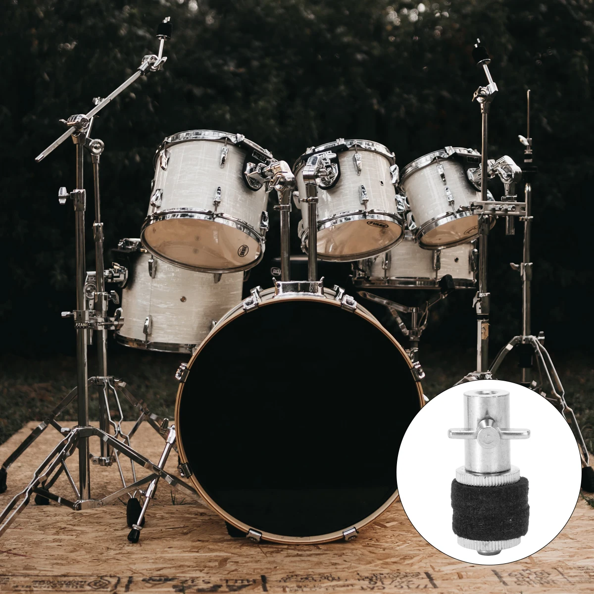 

2 Pcs Rub The Clutch Hi-Hat for Cymbal Stand Percussion Accessories Jazz Drum Parts