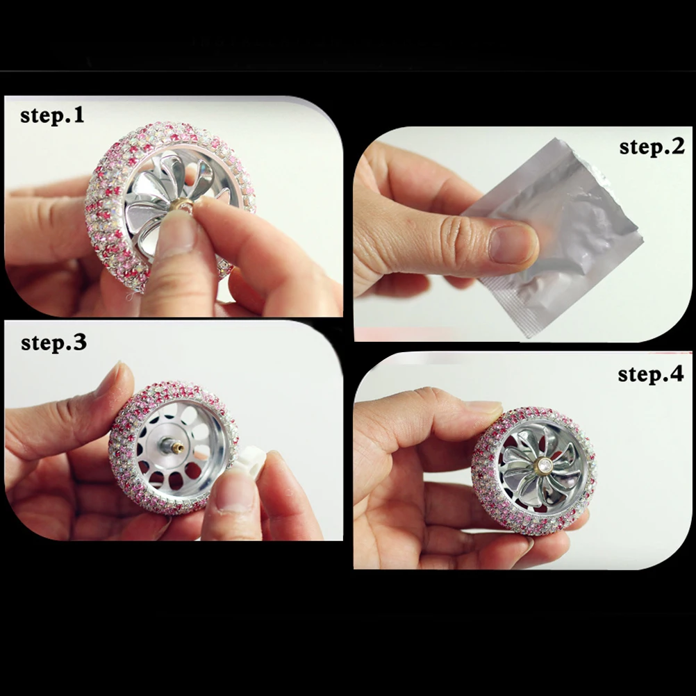 

Car Aromatherapy Jewelry Accessories Air Conditioning Outlet Perfume Clip Decoration inside