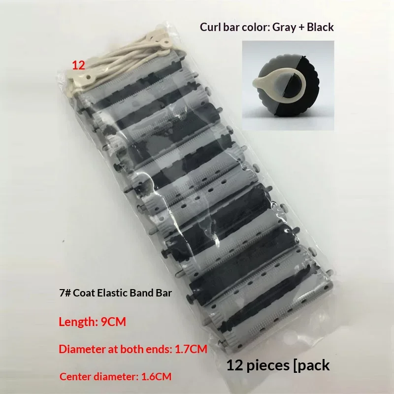 Salon Rubber Band Hair Rollers Set, DIY Styling Tools