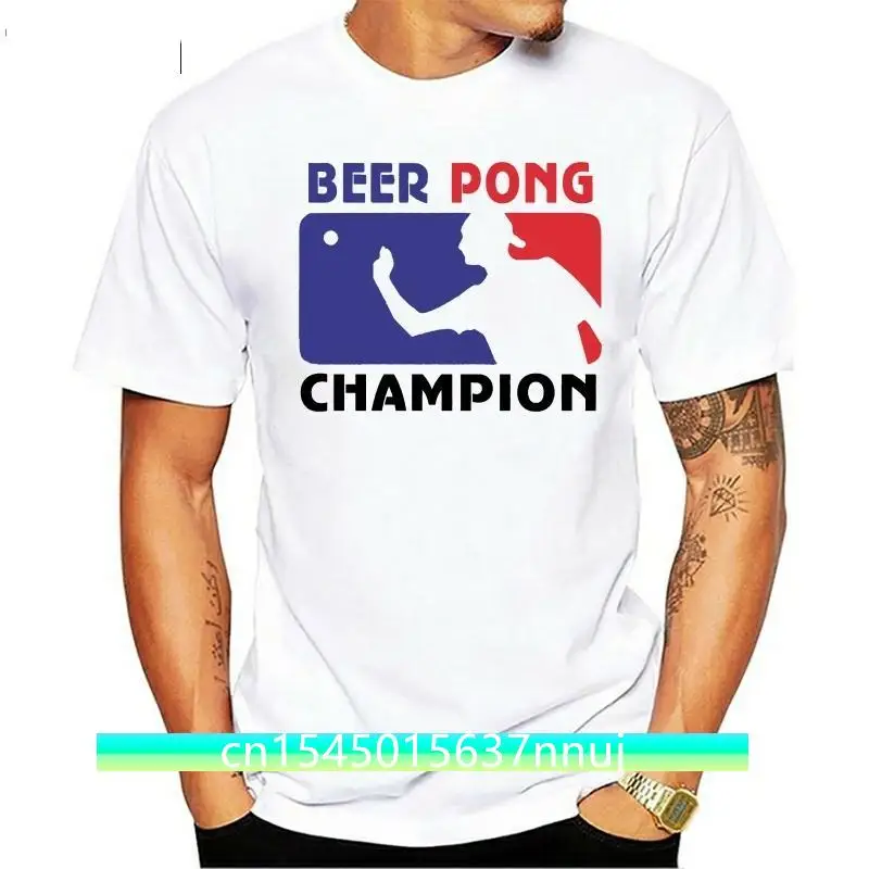 

T Shirt Beer Pong Legend Bier Trinkspiel Drinking Game Men T Shirt 2019 Fashion Printed T-Shirt Pure Cotton Men Cosplay