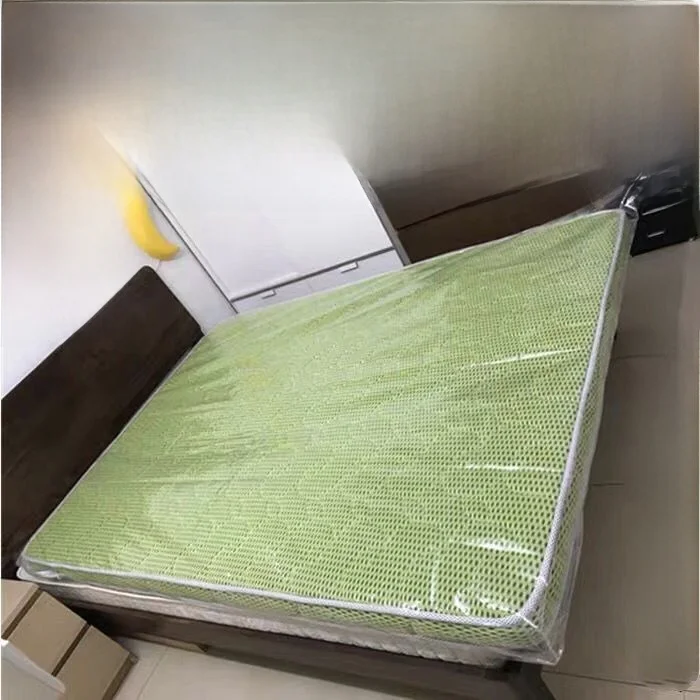 Transparent Plastic Mattress Protector Cover Waterproof Urine Proof Bedding Shield Dustproof Zipper Bag Bed Canopy Protection