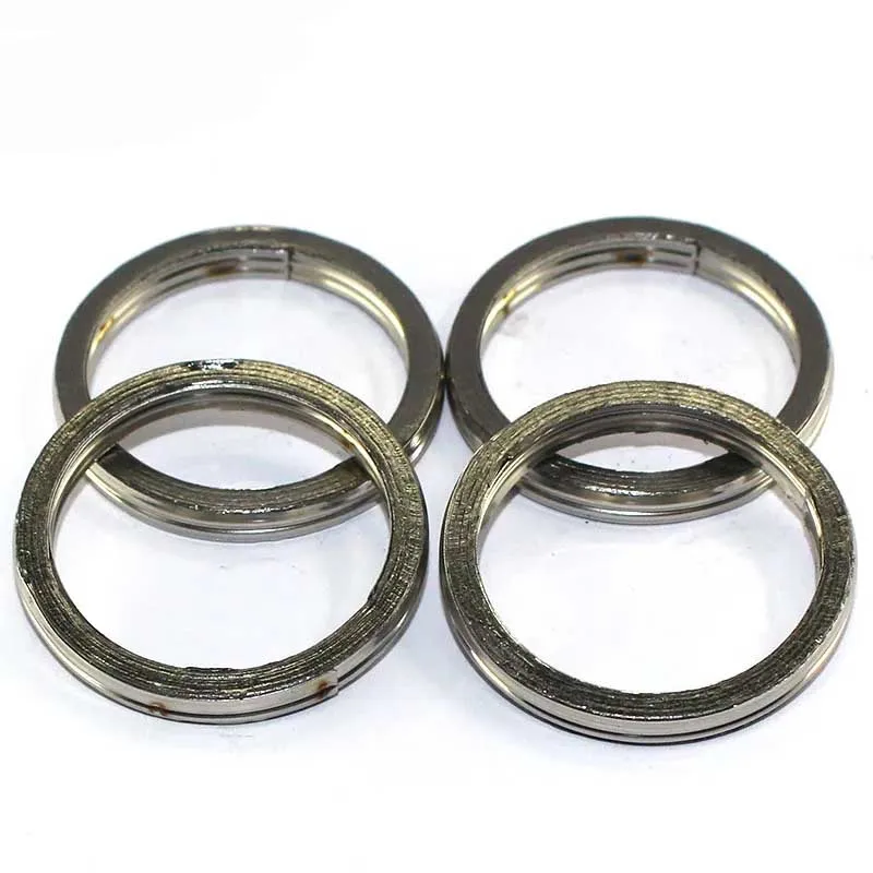 4 шт. для SUZUKI GSX-R1000 2007 2008 2009 2010 2011 GSX1300 BK BKA B-King 2008 2009 прокладка коллектора выхлопной трубы кольцо 4 шт. для SUZUKI GSX-R1000 2007 2008 2009 2010 2011 GSX1300 BK BKA B-King 2008 2009 прокладка коллектора выхлопной трубы кольцо