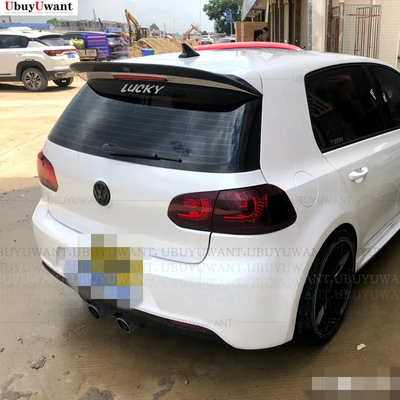 جناح صندوق خلفي من البلاستيك ABS ، جناح شفاه على طراز OSIR ، جولف VW m6 GTI & R k1.6