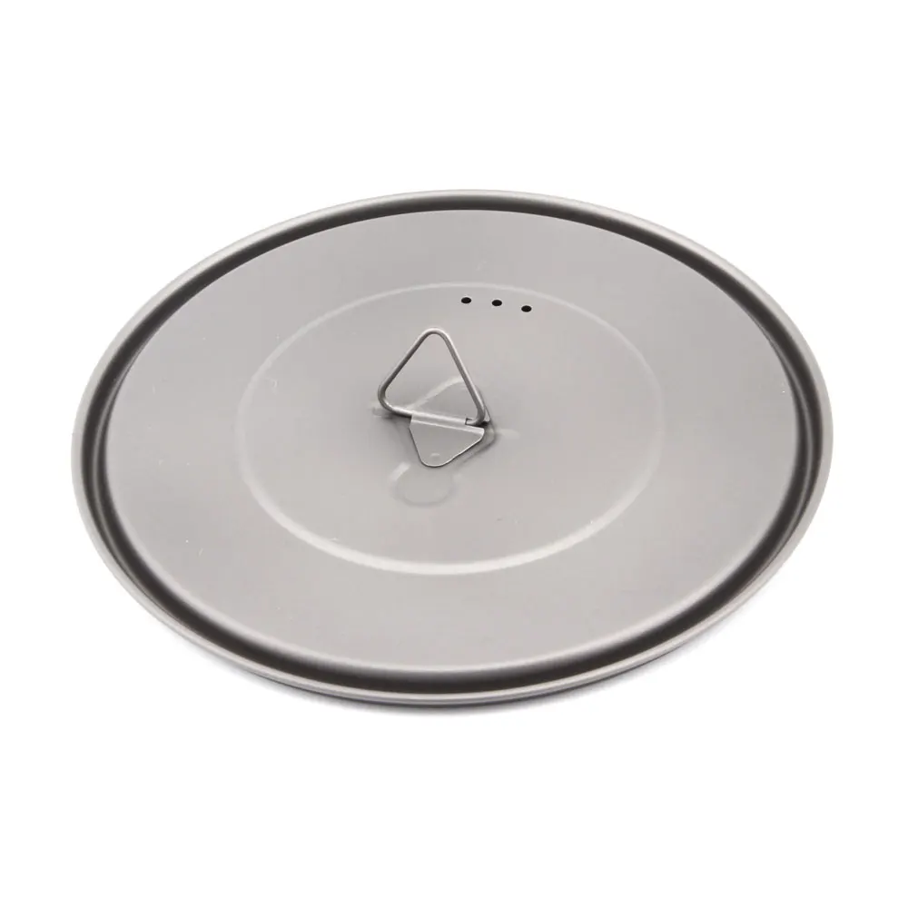 TOAKS Universal Titanium Cup Lid Titanium Camping Pot Lid Mug Lid Titanium Lid for Cup Mug Pot Kettle