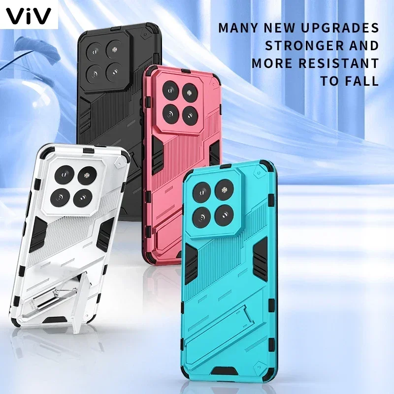 

For Xiaomi 14 Pro 13T 11T 10T 5G Back Case Punk Bumper Shell Redmi Note 12 Pro Plus Mi 10 T 10S 12T 13C Funda Poco C65 X5 F5 X6