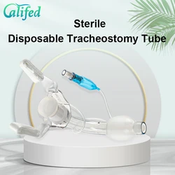 Califed Tracheostomy Tube Medical Grade PVC CE ISO Sterilized Disposable Standard Tracheostomy Tube With Cuff for Hospital