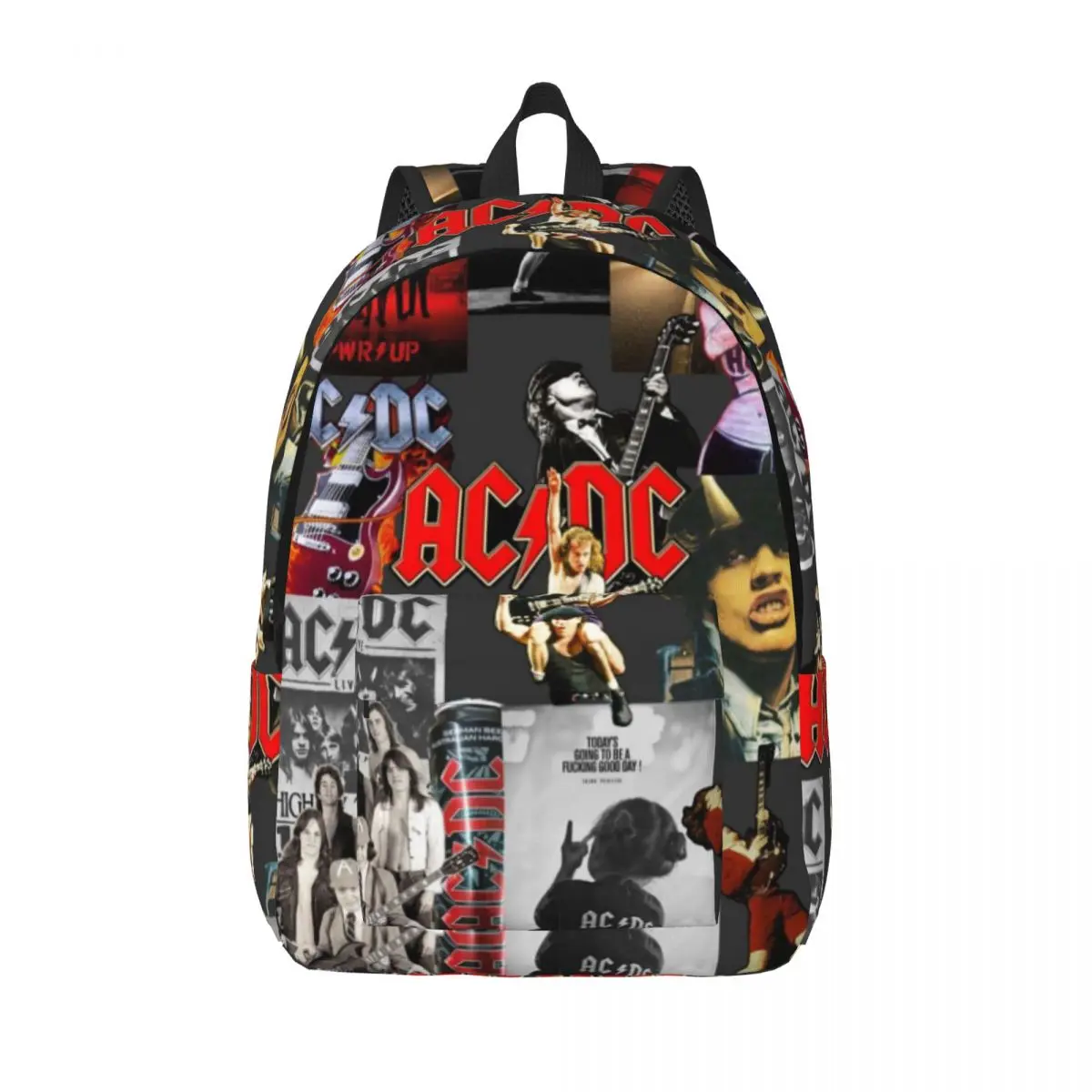 

Классический рюкзак A-ACs Music Tour Rock Band DCs с карманом, студенческий походный дорожный рюкзак для мужчин и женщин, холщовые сумки для ноутбука