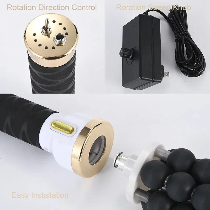 New 40W High Frequency Rolling Bead Massager Anti-Cellulite Lymph Drainage Body Shaping Muscle Relax Slim Contour Machine