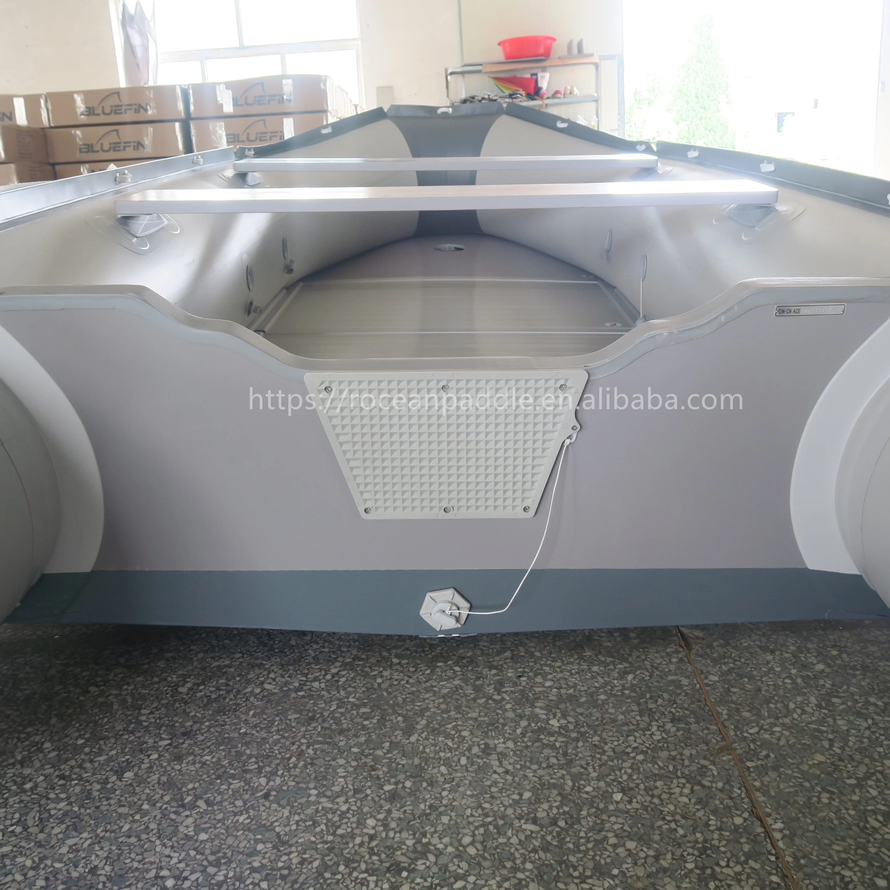 

Hot Sale 2 3 4 5 Person Inflatable Boat Inflatable Pontoon Dinghy Raft Tender With CE Certificate
