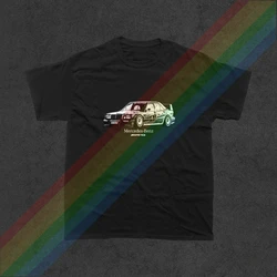 90s Vintage Mercede 190E 2.5-16 EVO II Hammer Cotton Men's T-Shirt Women's Racing Streetwear Short Sleeve S-6XL