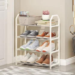 4 Tiers Shoe Rack Simple Practical Shoe Cabinet For Home Dorm Room Balcony Multi Removable Assembly Storage Shelf Shoe Rack