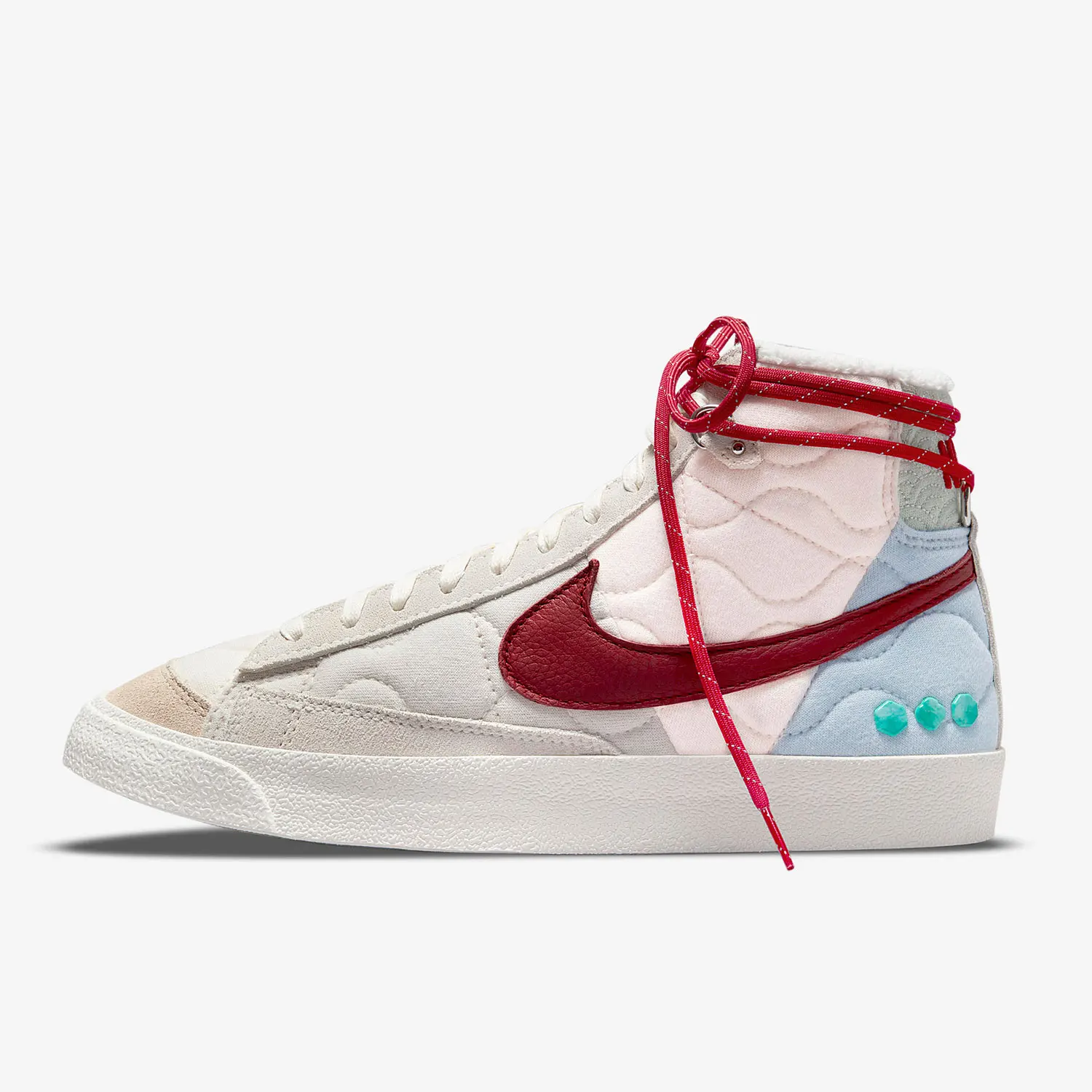 حذاء Nike Official Genuine BLAZER MID '77 للنساء كاجوال مريح DQ5360-181 #2