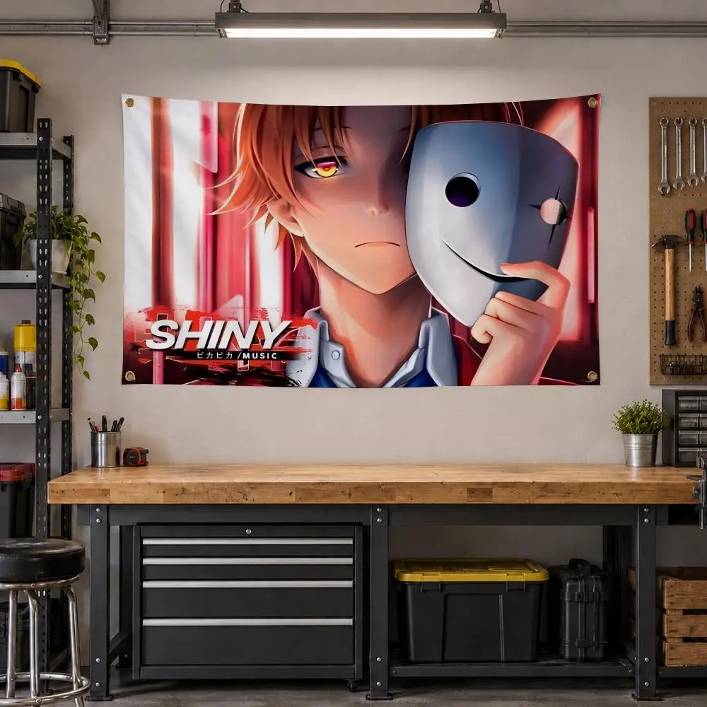 Anime Classroom of the Elite School Flags Personalized Banner Flag Room Dorm Camping Picnic Garage Bar Outdoor Wall Decor