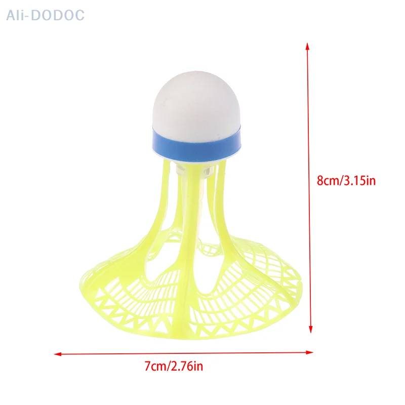 Nylon al aire libre a prueba de viento bádminton luminoso accesorios de bádminton volantes fluorescentes pelota de bádminton LED súper resistente