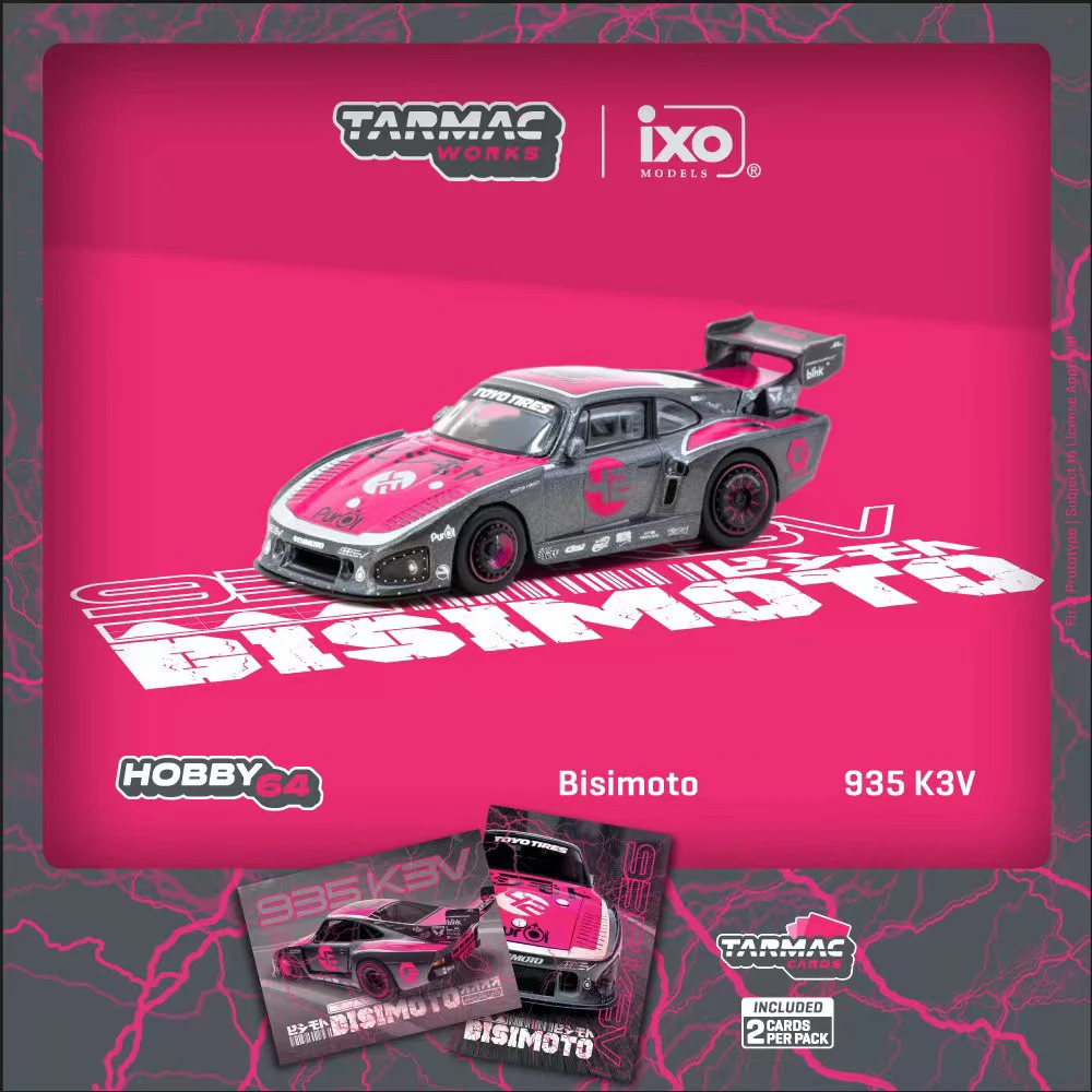 

TW 1:64 Bisimoto 935 K3V Diecast Car Model Collection Miniature Toy Tarmac Works