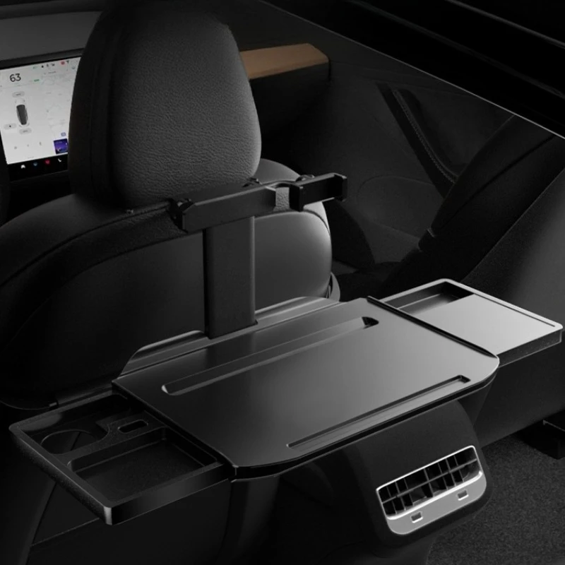 

Rear car small table board, seat folding table