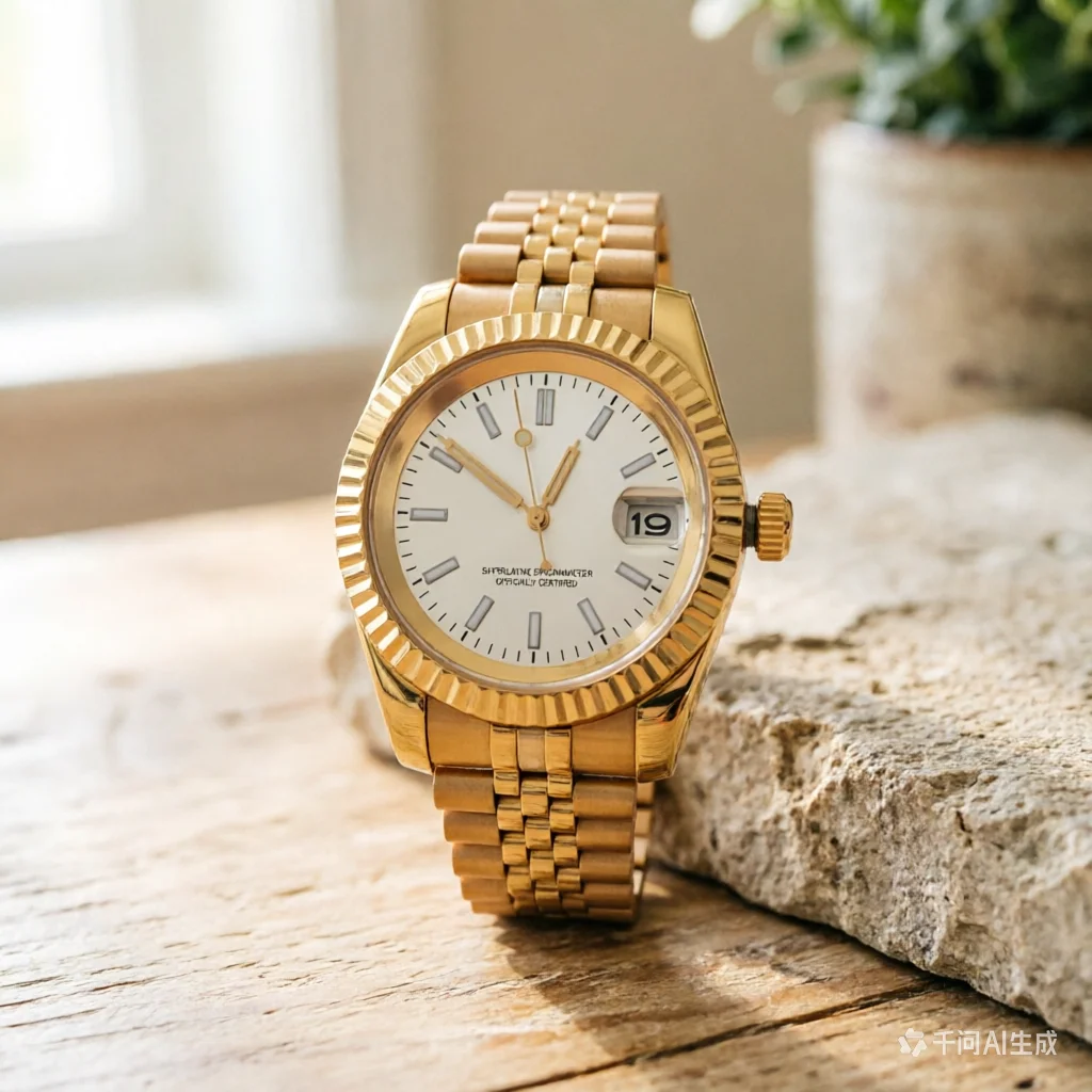 

Men's Watches Gold/Silver Luxury Automatic Watch Sapphire Crystal Luminous Dial Date Mechanical Watches For Men 2026 New