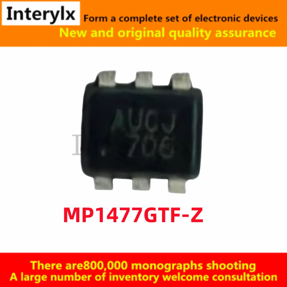 5Pcs/Lot New original MP1477GTF-Z MP1477 MP1477GTF package SOT-563-6 switching regulator active device