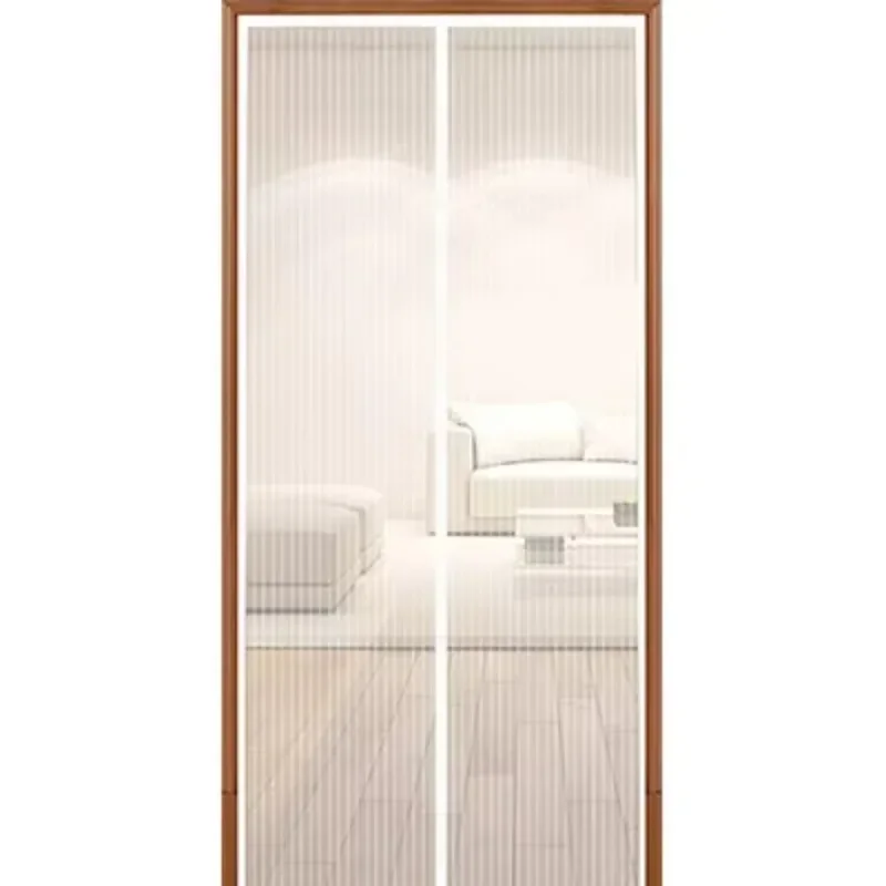 

Mosquito net door Magnetic EFFE polyester white panel 2cm 120 250 High quality mosquito net