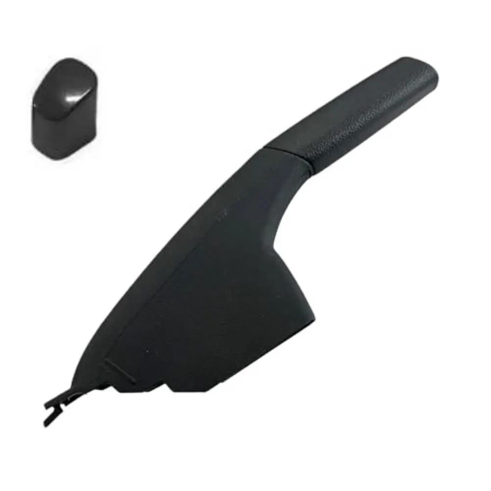 Hand Lever Trim Parking Brake Cover Non-slip Hand Lever Plastic Construction For POLO 5 6R 6C 2011-2018 Black Button