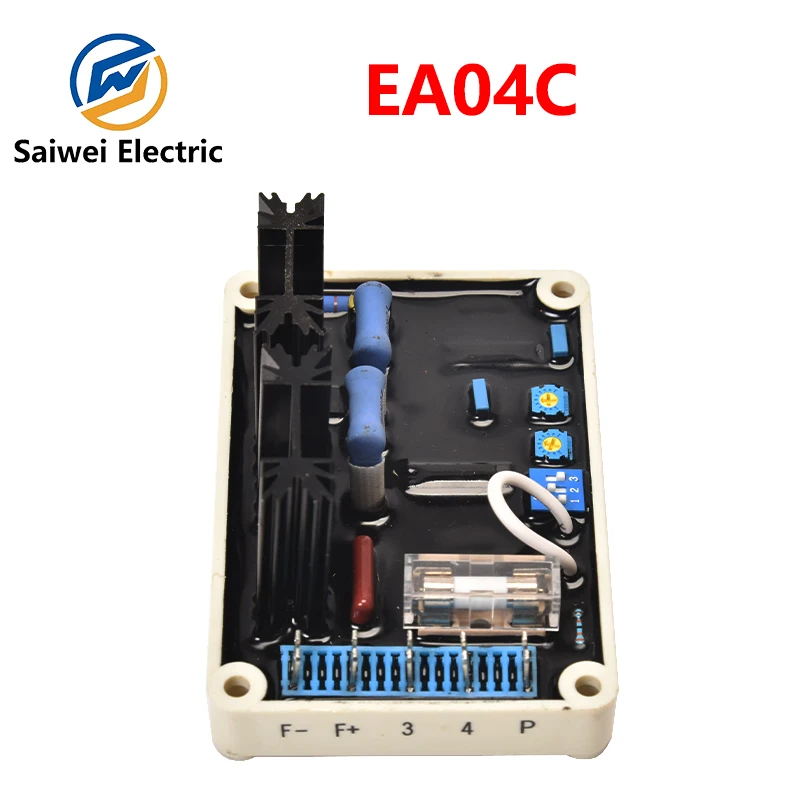 Regulador AVR EA04C voltaje automático 100kva 400V por generador diésel alternador sin escobillas Genset Volt Regolazione