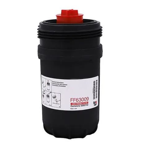 Cummins용 FF63009 연료 필터 5303743 FF63008 요소 FH22168 Cummins B/L 시리즈를 대체합니다.